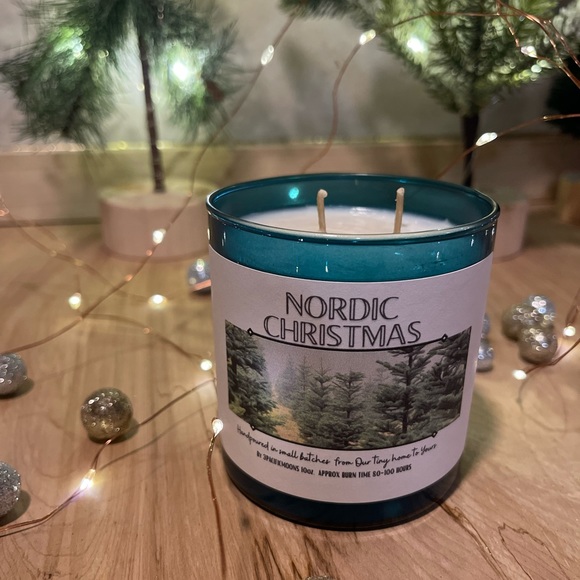 🌲✨Nordic Christmas Luxury Organic Soy candle Fresh Cut Christmas trees🌲 - Picture 8 of 17